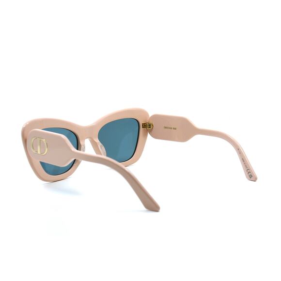 NEW DIOR DIORBOBBY B1U POWDER PINK BLUE WOMEN'S SUNGLASSES - Picture 8 of 12